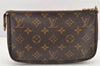 Authentic Louis Vuitton Monogram Pochette Accessoires Pouch M51980 LV 2926K