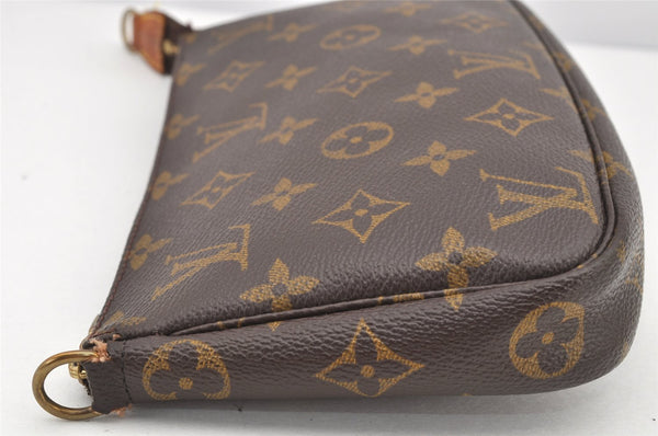 Authentic Louis Vuitton Monogram Pochette Accessoires Pouch M51980 LV 2926K