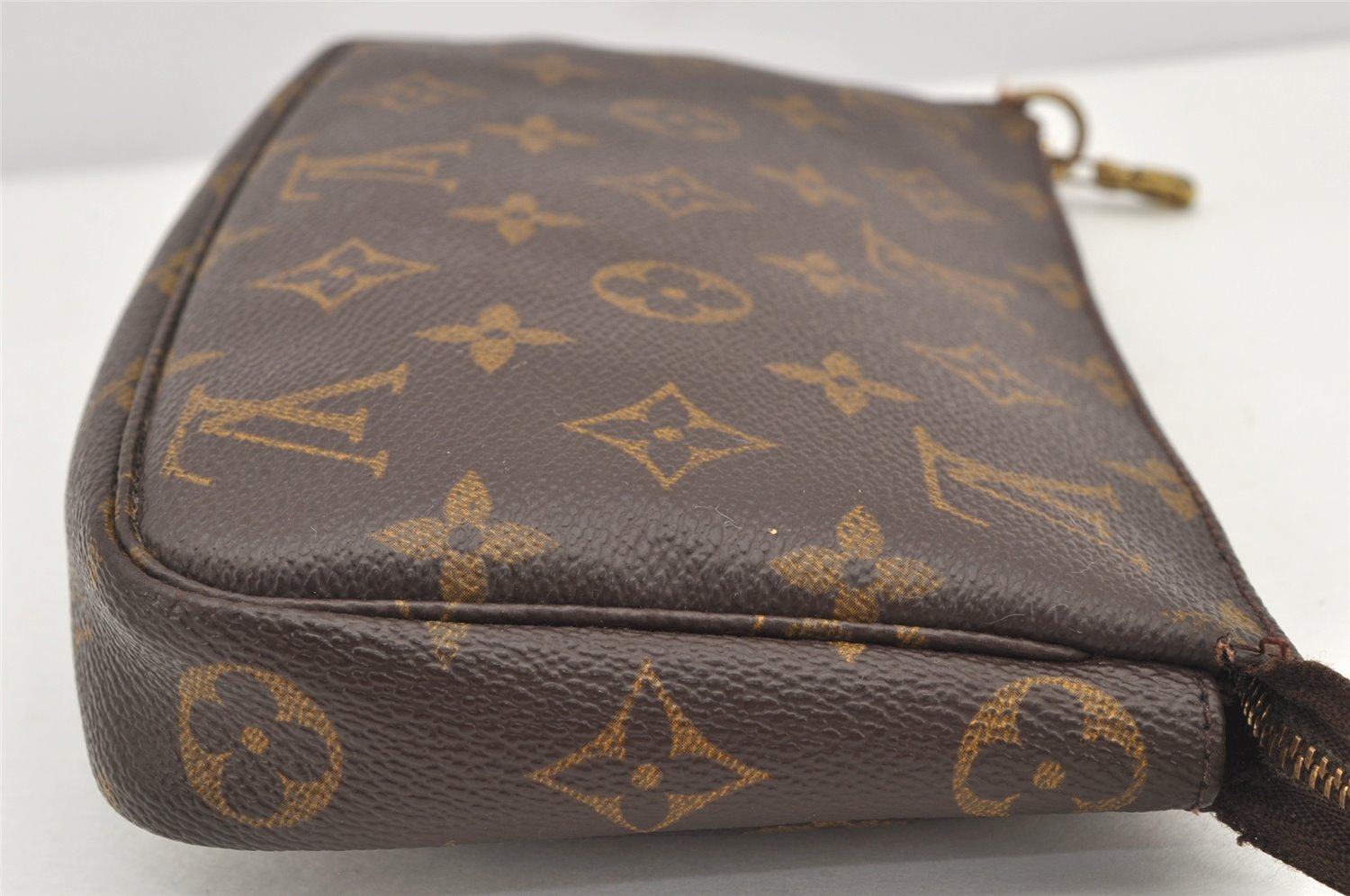 Authentic Louis Vuitton Monogram Pochette Accessoires Pouch M51980 LV 2926K