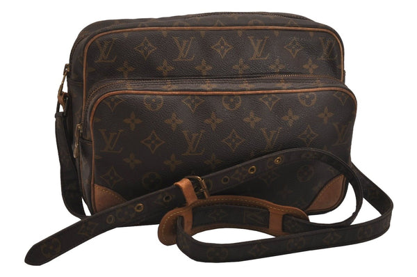 Authentic Louis Vuitton Monogram Nile Shoulder Cross Body Bag M45244 LV 2927J