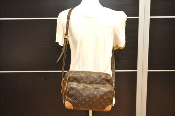 Authentic Louis Vuitton Monogram Nile Shoulder Cross Body Bag M45244 LV 2927J