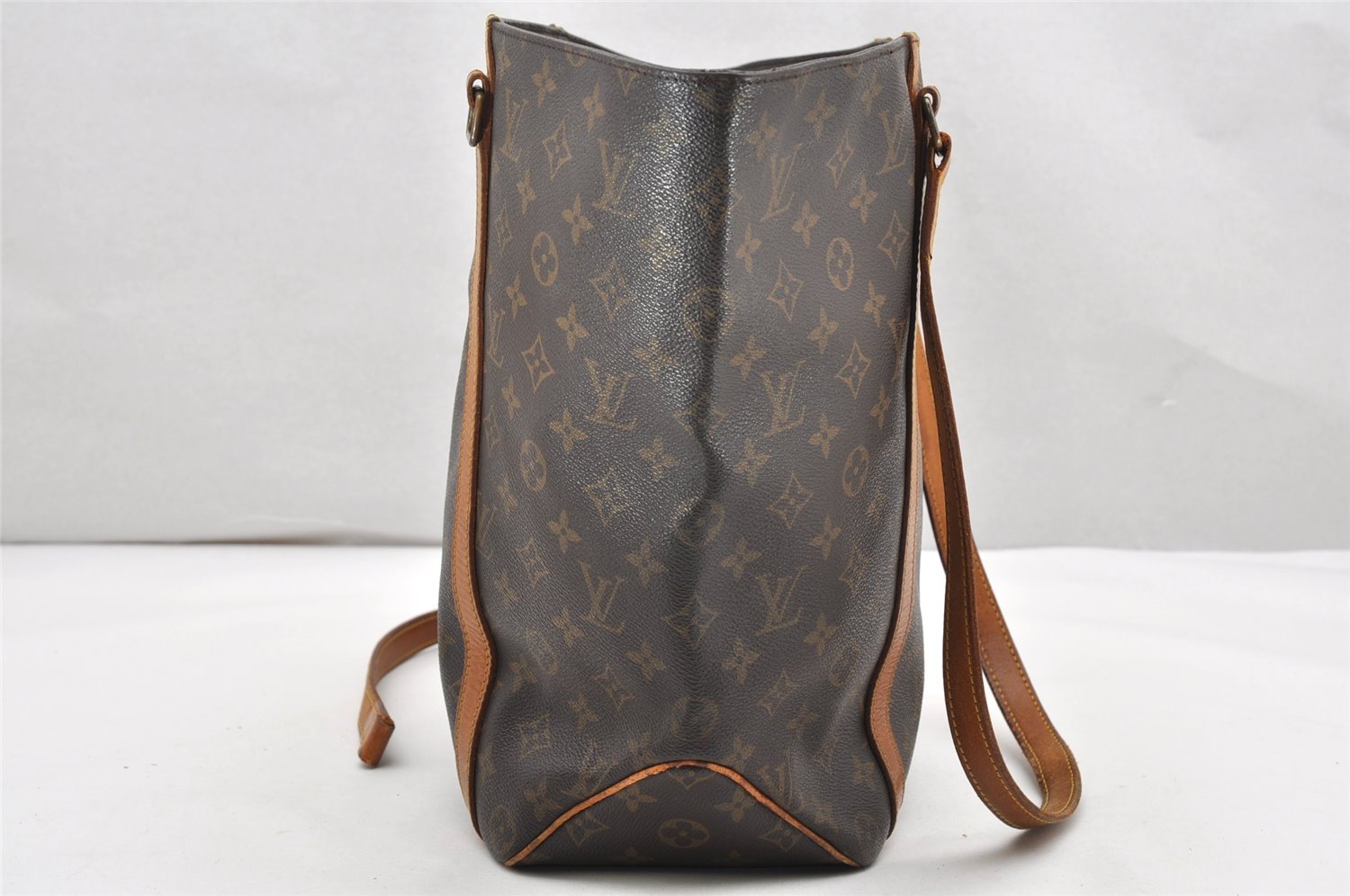Authentic Louis Vuitton Monogram Sac Shopping PM Tote Bag M51108 LV Junk 2927K
