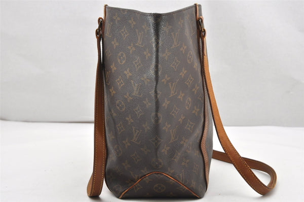 Authentic Louis Vuitton Monogram Sac Shopping PM Tote Bag M51108 LV Junk 2927K
