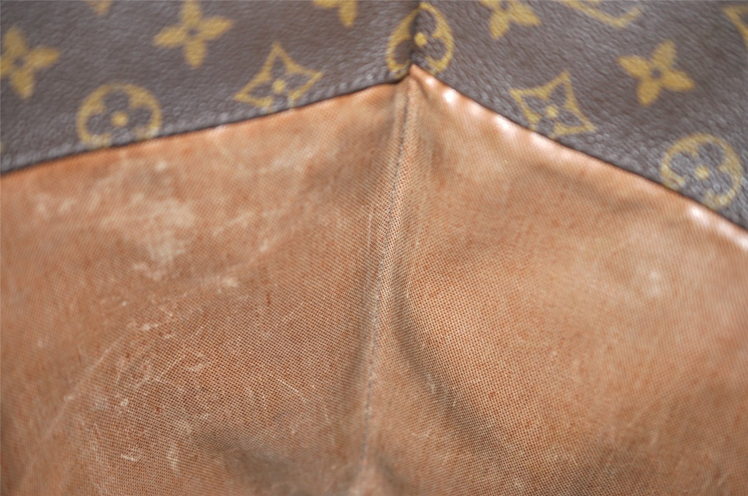 Authentic Louis Vuitton Monogram Sac Shopping PM Tote Bag M51108 LV Junk 2927K