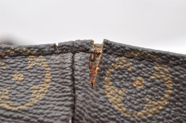 Authentic Louis Vuitton Monogram Sac Shopping PM Tote Bag M51108 LV Junk 2927K