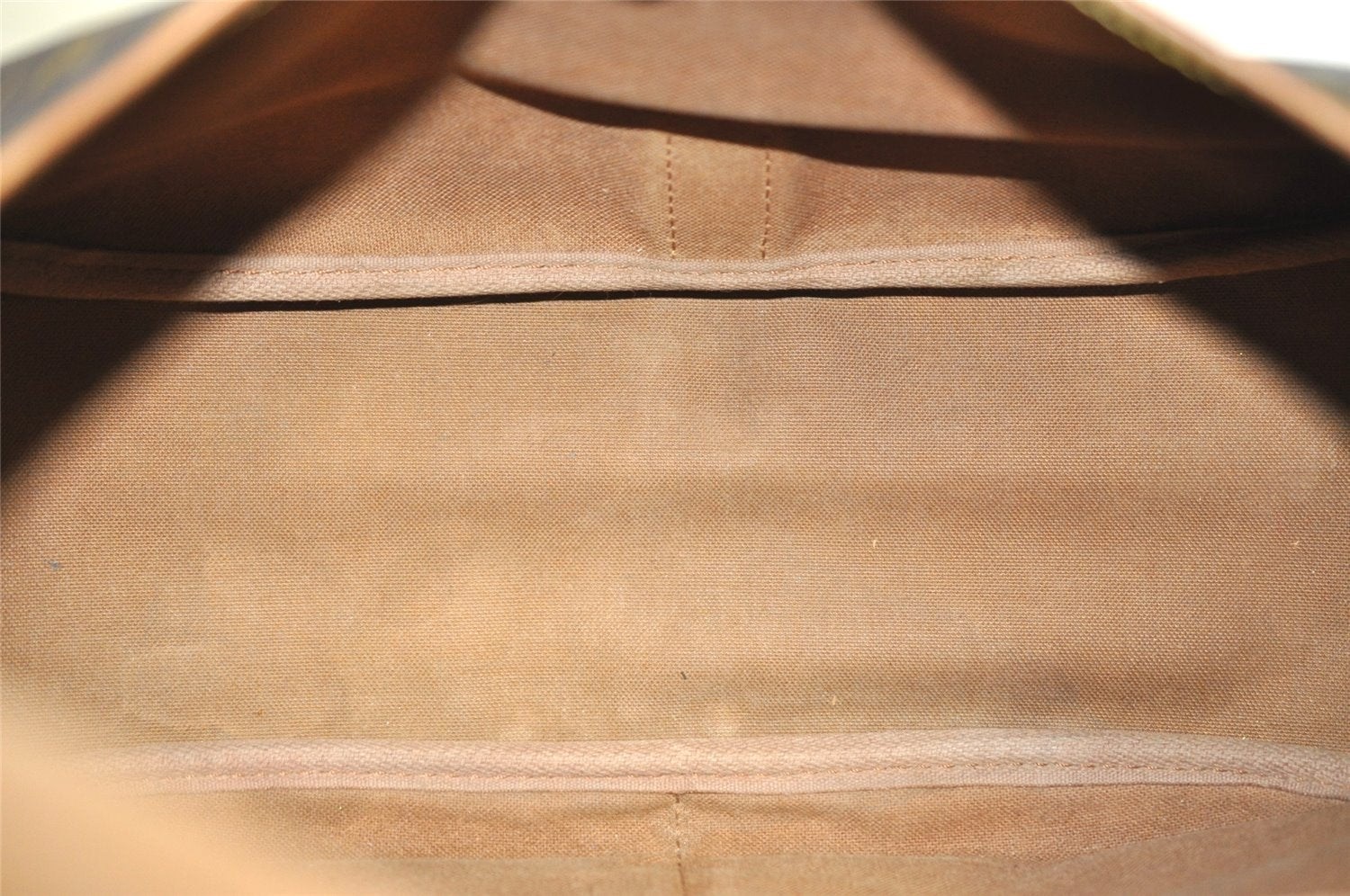 Authentic Louis Vuitton Monogram Saumur 35 Shoulder Cross Bag M42254 Junk 2928I