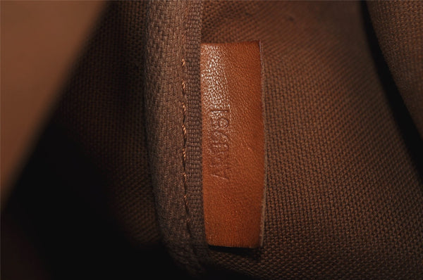 Authentic Louis Vuitton Monogram Saumur 35 Shoulder Cross Bag M42254 Junk 2928I