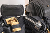 Authentic Chloe Vintage Paddington Leather Shoulder Hand Bag Black 2928M