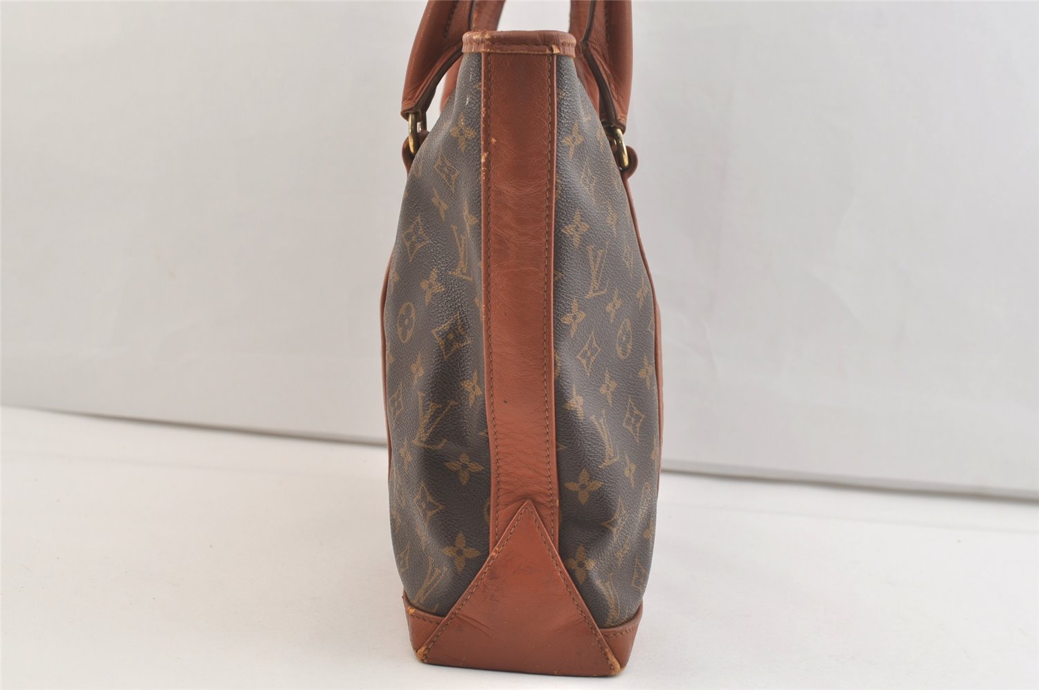 Auth Louis Vuitton Monogram Sac Weekend PM Vintage Tote Hand Bag M42425 LV 2930K