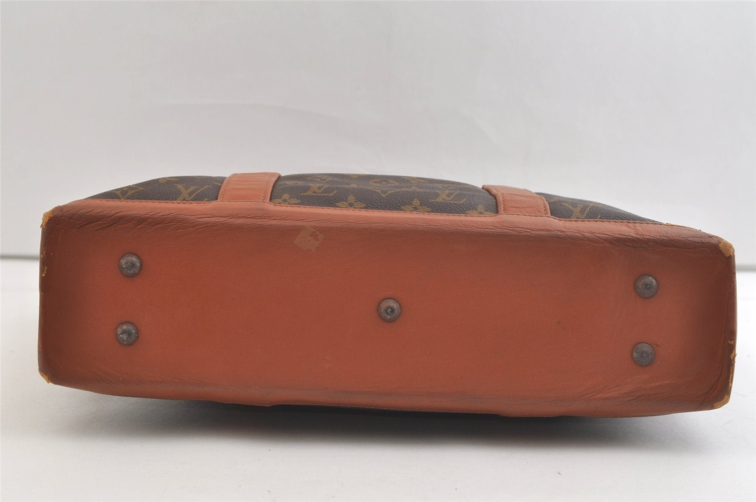 Auth Louis Vuitton Monogram Sac Weekend PM Vintage Tote Hand Bag M42425 LV 2930K