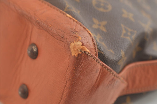 Auth Louis Vuitton Monogram Sac Weekend PM Vintage Tote Hand Bag M42425 LV 2930K