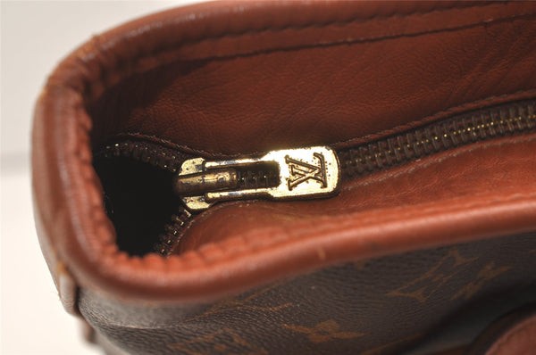 Auth Louis Vuitton Monogram Sac Weekend PM Vintage Tote Hand Bag M42425 LV 2930K