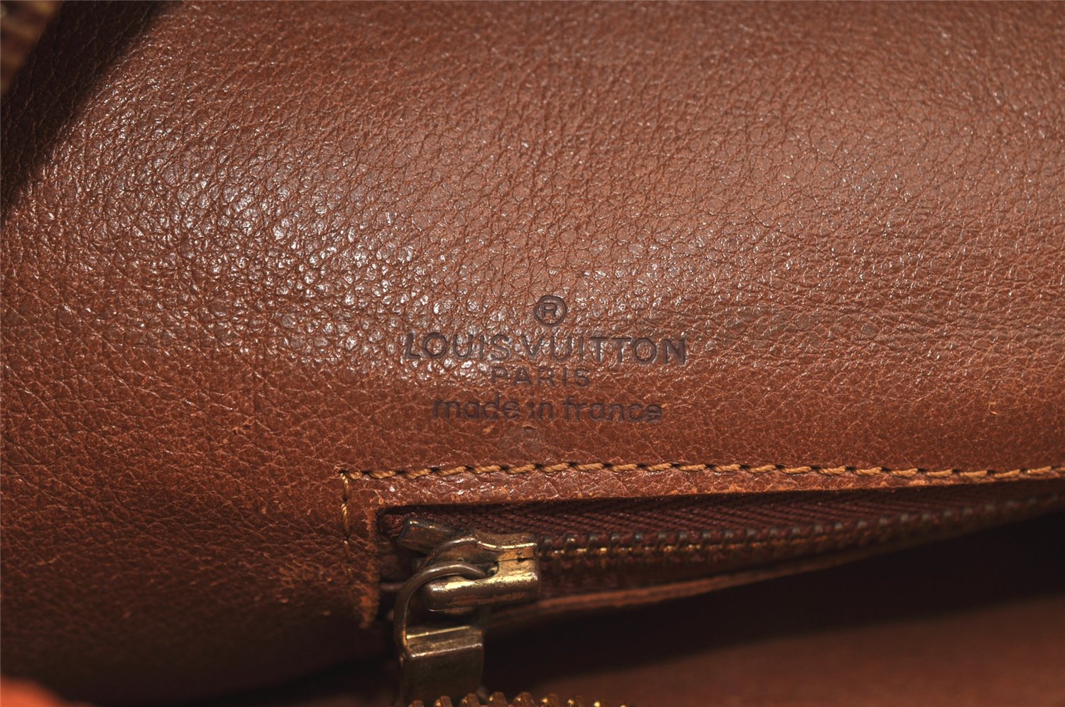 Auth Louis Vuitton Monogram Sac Weekend PM Vintage Tote Hand Bag M42425 LV 2930K