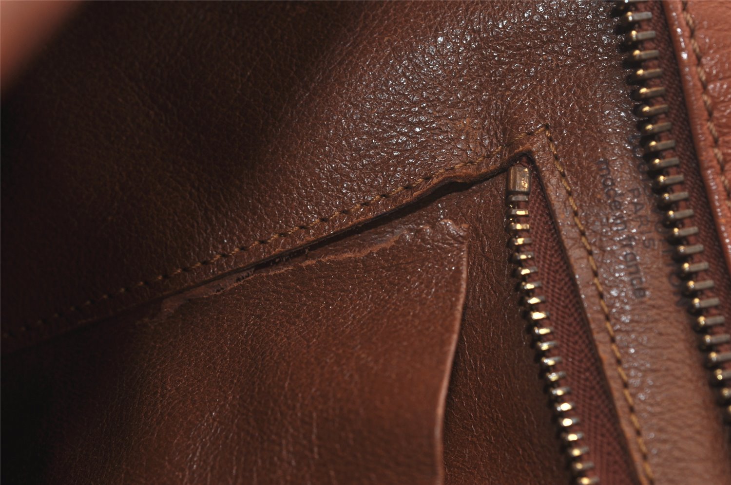 Auth Louis Vuitton Monogram Sac Weekend PM Vintage Tote Hand Bag M42425 LV 2930K