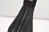 Authentic GUCCI Web Sherry Line Shoulder Bag Canvas Leather 01233 Black 2931J
