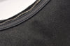 Authentic GUCCI Web Sherry Line Shoulder Bag Canvas Leather 01233 Black 2931J