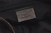 Authentic GUCCI Web Sherry Line Shoulder Bag Canvas Leather 01233 Black 2931J