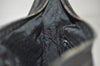 Authentic GUCCI Web Sherry Line Shoulder Bag Canvas Leather 01233 Black 2931J