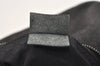 Authentic GUCCI Web Sherry Line Shoulder Bag Canvas Leather 01233 Black 2931J