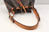 Authentic Louis Vuitton Monogram Petit Noe M42226 Shoulder Drawstring Bag 2931K