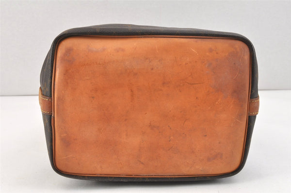 Authentic Louis Vuitton Monogram Petit Noe M42226 Shoulder Drawstring Bag 2931K