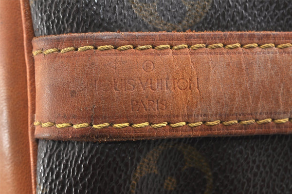 Authentic Louis Vuitton Monogram Petit Noe M42226 Shoulder Drawstring Bag 2931K