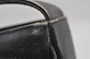 Authentic GUCCI Sherry Line Vintage Shoulder Bag Purse Leather Navy Blue 2932I