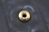 Authentic GUCCI Sherry Line Vintage Shoulder Bag Purse Leather Navy Blue 2932I