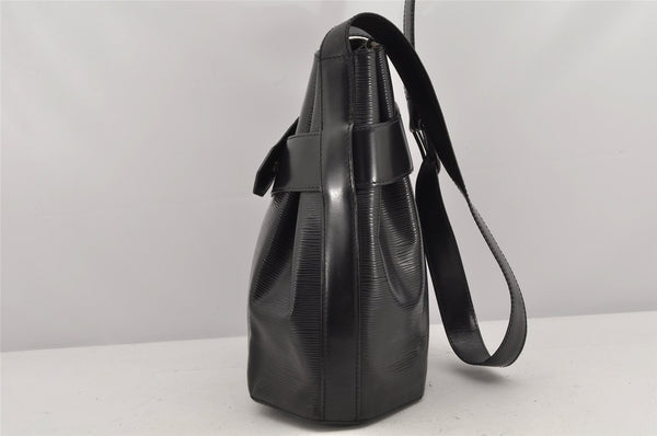 Auth Louis Vuitton Epi Sac De Paule PM Shoulder Cross Bag Black M80157 LV 2932K