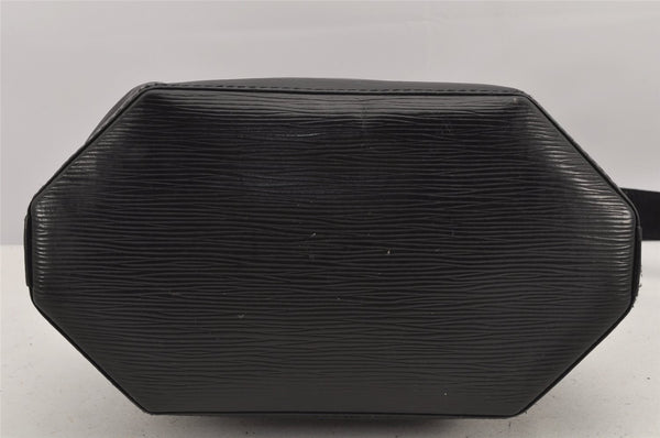 Auth Louis Vuitton Epi Sac De Paule PM Shoulder Cross Bag Black M80157 LV 2932K