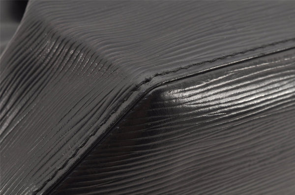 Auth Louis Vuitton Epi Sac De Paule PM Shoulder Cross Bag Black M80157 LV 2932K