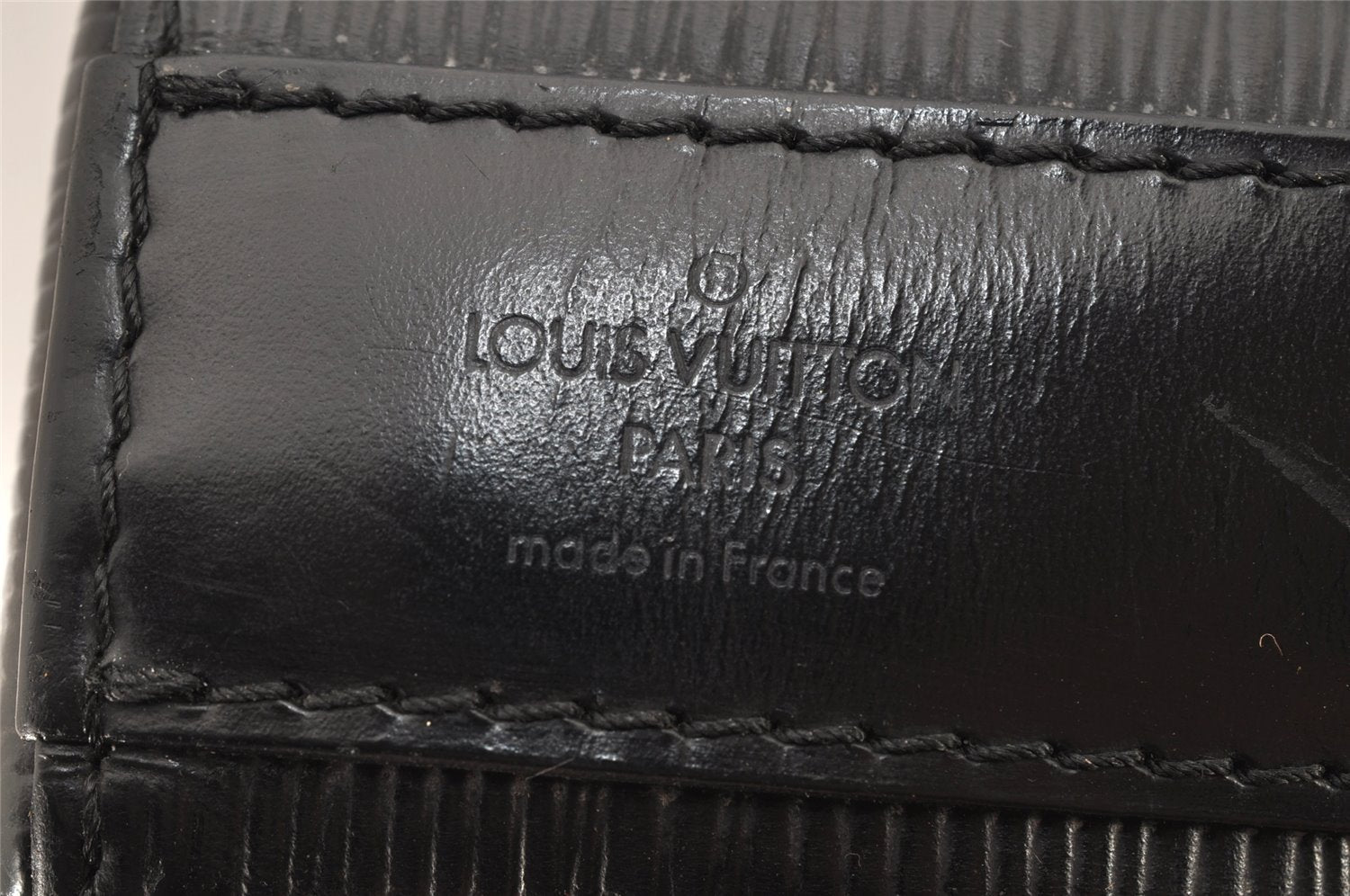 Auth Louis Vuitton Epi Sac De Paule PM Shoulder Cross Bag Black M80157 LV 2932K