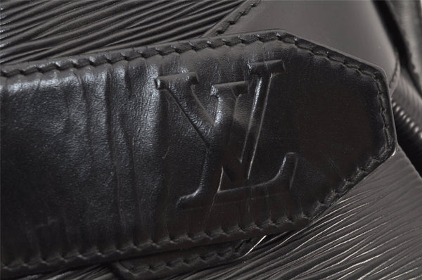 Auth Louis Vuitton Epi Sac De Paule PM Shoulder Cross Bag Black M80157 LV 2932K