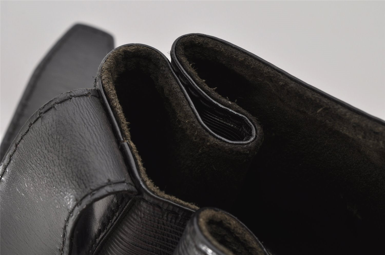 Auth Louis Vuitton Epi Sac De Paule PM Shoulder Cross Bag Black M80157 LV 2932K