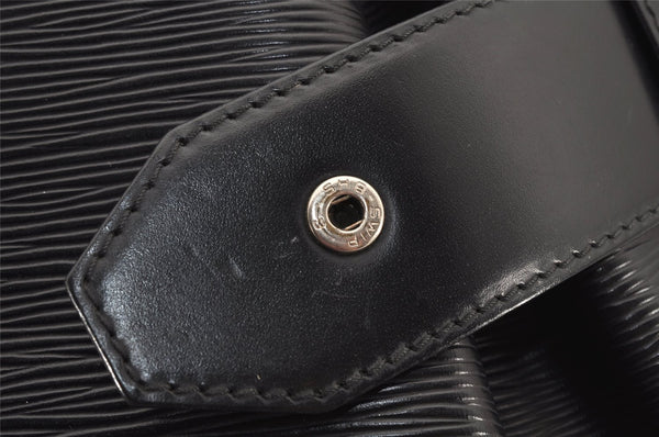 Auth Louis Vuitton Epi Sac De Paule PM Shoulder Cross Bag Black M80157 LV 2932K