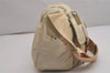 Authentic PRADA Nylon Tessuto Leather Shoulder Cross Body Bag Purse Beige 2933J