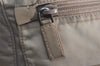 Authentic PRADA Nylon Tessuto Leather Shoulder Cross Body Bag Purse Beige 2933J