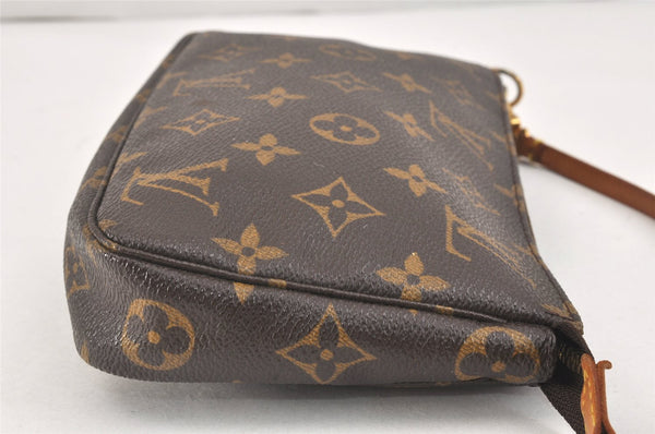 Authentic Louis Vuitton Monogram Pochette Accessoires Pouch M51980 LV 2933K