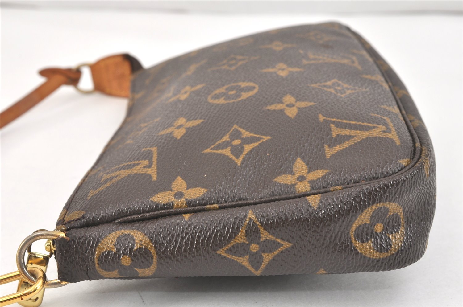 Authentic Louis Vuitton Monogram Pochette Accessoires Pouch M51980 LV 2933K
