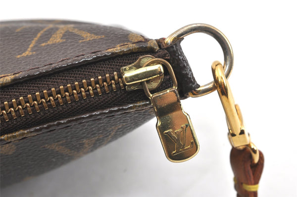 Authentic Louis Vuitton Monogram Pochette Accessoires Pouch M51980 LV 2933K
