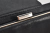 Authentic CHANEL Icon Line Calf Skin CC Bifold Long Wallet Purse Black 2934K