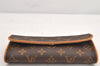 Authentic Louis Vuitton Monogram Pochette Twin PM Shoulder Bag M51854 LV 2935K