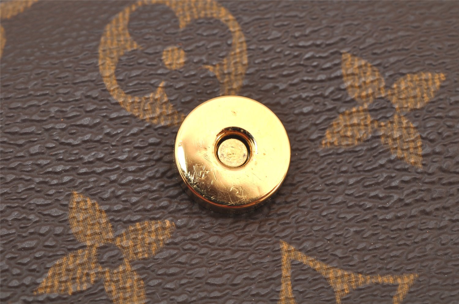 Authentic Louis Vuitton Monogram Pochette Twin PM Shoulder Bag M51854 LV 2935K