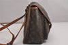 Authentic Louis Vuitton Monogram Sac Bazas Shoulder Cross Bag M99013 LV 2936J