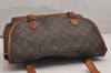 Authentic Louis Vuitton Monogram Sac Bazas Shoulder Cross Bag M99013 LV 2936J