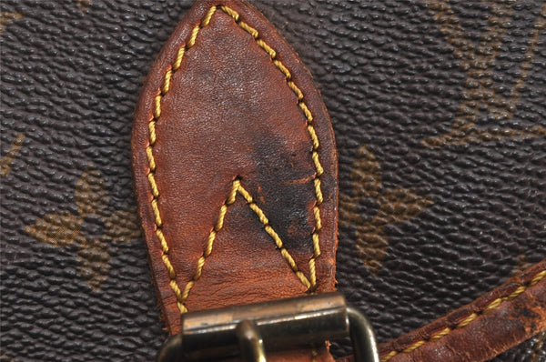 Authentic Louis Vuitton Monogram Sac Bazas Shoulder Cross Bag M99013 LV 2936J