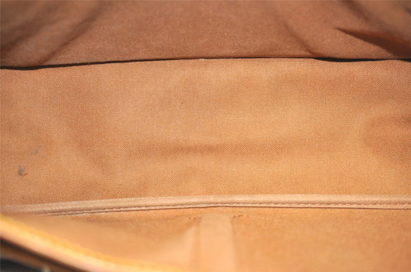 Authentic Louis Vuitton Monogram Sac Bazas Shoulder Cross Bag M99013 LV 2936J