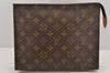 Auth Louis Vuitton Monogram Poche Toilette 26 M47542 Cosmetics Pouch Junk 2936K