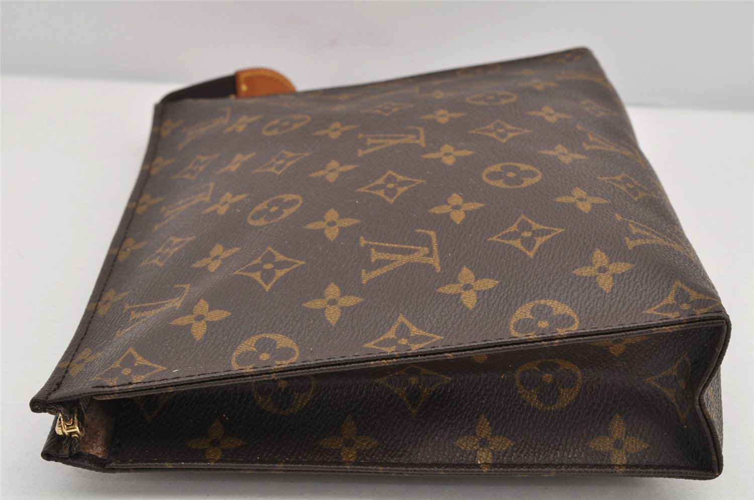 Auth Louis Vuitton Monogram Poche Toilette 26 M47542 Cosmetics Pouch Junk 2936K