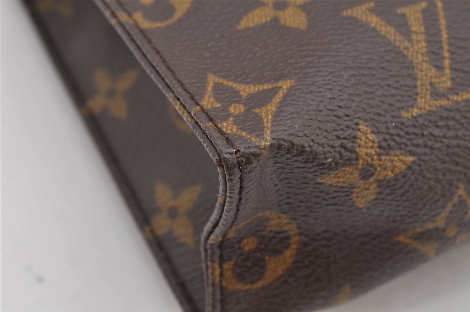 Auth Louis Vuitton Monogram Poche Toilette 26 M47542 Cosmetics Pouch Junk 2936K